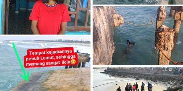 HARI KE -2 ELISABETH (15) KORBAN’ TENGELAM DI LAUT TAK KUNJUNG DI TEMUKAN.