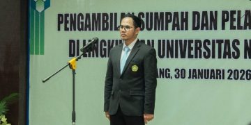 Lantik 43 Pejabat Strategis, Rektor Undana Tekankan Budaya Kerja “Super Tim”