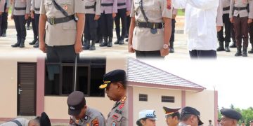 Sertijab Kasat Samapta Polres Sabu Raijua Berlangsung Khidmat
