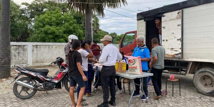 Gerakan Pangan Murah Serentak Nasional  Gelar Di Pasar Nataga