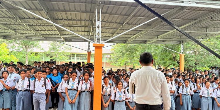 Satreskrim Sosialisasikan Perlindungan Anak dan Bahaya TPPO di Sekolah
