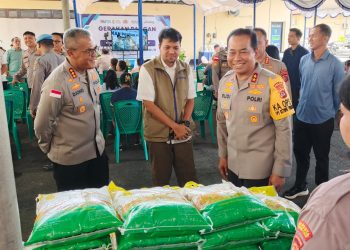 Bulog NTT Bersama Polresta Kupang Gelar Gerakan Pangan Murah