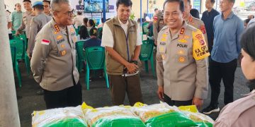 Bulog NTT Bersama Polresta Kupang Gelar Gerakan Pangan Murah