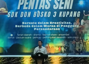 Gelar Pentas Seni, Wali Kota Kupang Beri Apresiasi kepada Siswa SDK Don Bosko 3