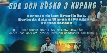 Gelar Pentas Seni, Wali Kota Kupang Beri Apresiasi kepada Siswa SDK Don Bosko 3