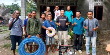 Beri Bantuan Mesin Pompa Air, Frans Aba Sebut NTT Punya Potensi Alam Yang Menjanjikan