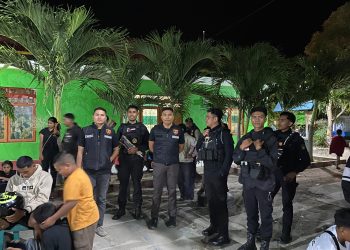 JAGA KONDUSIVITAS WILAYAH, POLRES SABU RAIJUA GELAR PATROLI MALAM SASAR TITIK RAWAN.