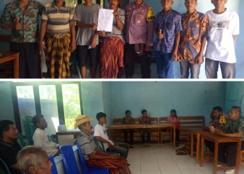 Babinkamtibmas Polsek Satim Mediasi Perselisihan Antarwarga dengan Penuh Kekeluargaan