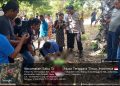WARGA DESA TADA DI TEMUKAN TAK BERNYAWA , DI DUGA KORBAN TERJATUH DARI ATAS POHON KELAPA