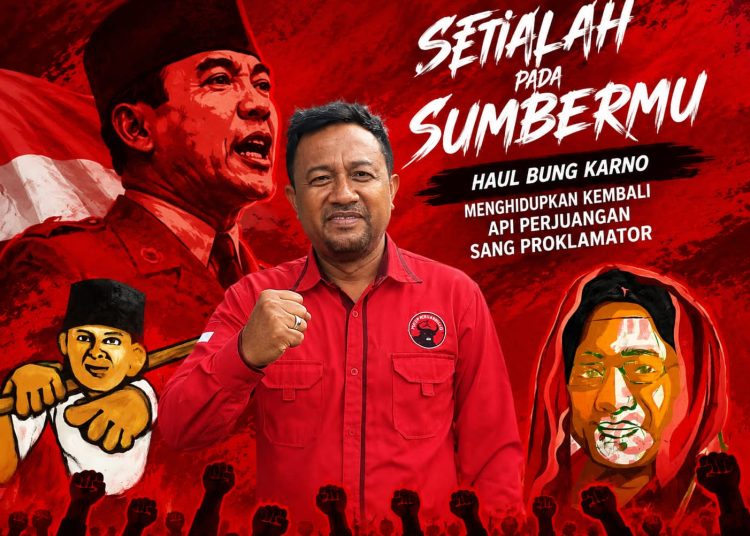 Semarak Haul Bung Karno Diisi Dengan Aksi Mural dan Lomba Pidato 