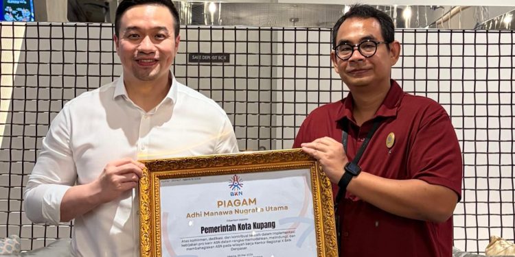 Wali Kota Kupang Raih Penghargaan Tertinggi BKN, Dinilai Berhasil Bangun Sistem Merit ASN