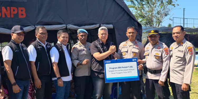 BRI Peduli Hadir untuk Masyarakat Terdampak Gempa Flores, Pastikan Layanan Perbankan Tetap Berjalan