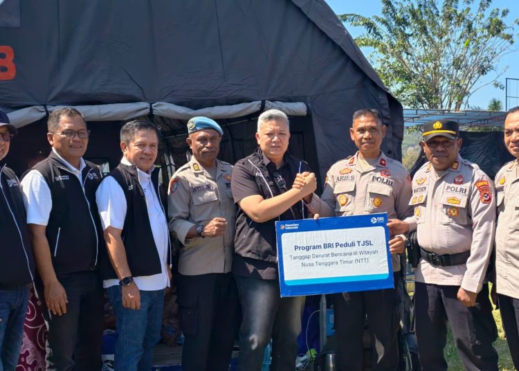 BRI Peduli Hadir untuk Masyarakat Terdampak Gempa Flores, Pastikan Layanan Perbankan Tetap Berjalan