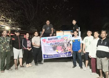 Forum Peduli Kasih Pelaku Usaha Perikanan Tenau – Oeba Kota Kupang Bantu 1,3 Ton Ikan Beku Untuk Korban Bencana Flores