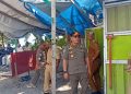 Sat Pol PP Kota Kupang Tertibkan Sejumlah Kios Di Tepi Ruas Jalan Negara