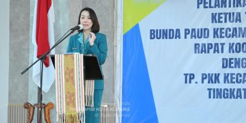 Dukung Program Kesehatan Melalui PKK, Ketua TP PKK Beri Apresiasi Kepada Wali Kota Kupang