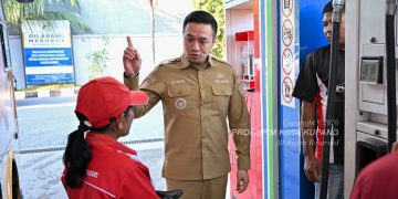Wali Kota Kupang Tinjau Sejumlah SPBU, Pastikan Kondisi Antrean BBM Mulai Normal